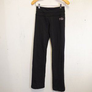 Lululemon Athletica‎ Leggings 4 Black Activewear Stretch Yoga Time Warmer Cable